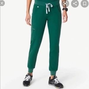 Women's Hunter Green Zamora Scrub Joggers Size L